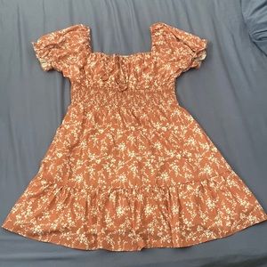 Stretchy/comfy floral dress